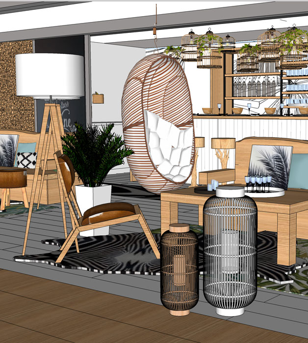 3D espace bar les albatros