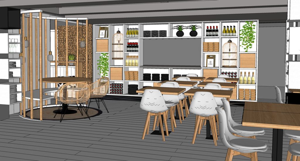 restaurant les-albatros 3D